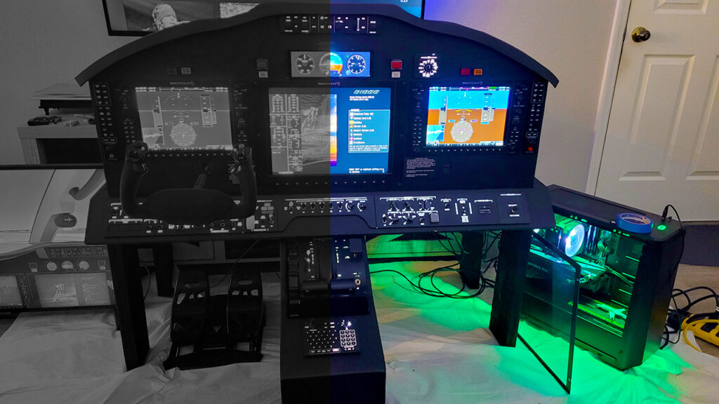 How a Flight Simulator / Home Cockpit comes to Life