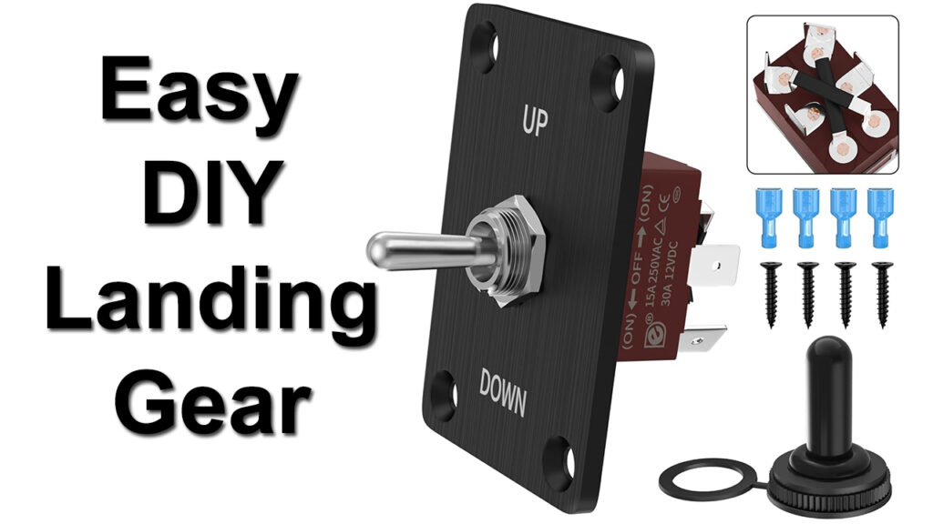 Fast and Easy DIY Home Cockpit Landing Gear