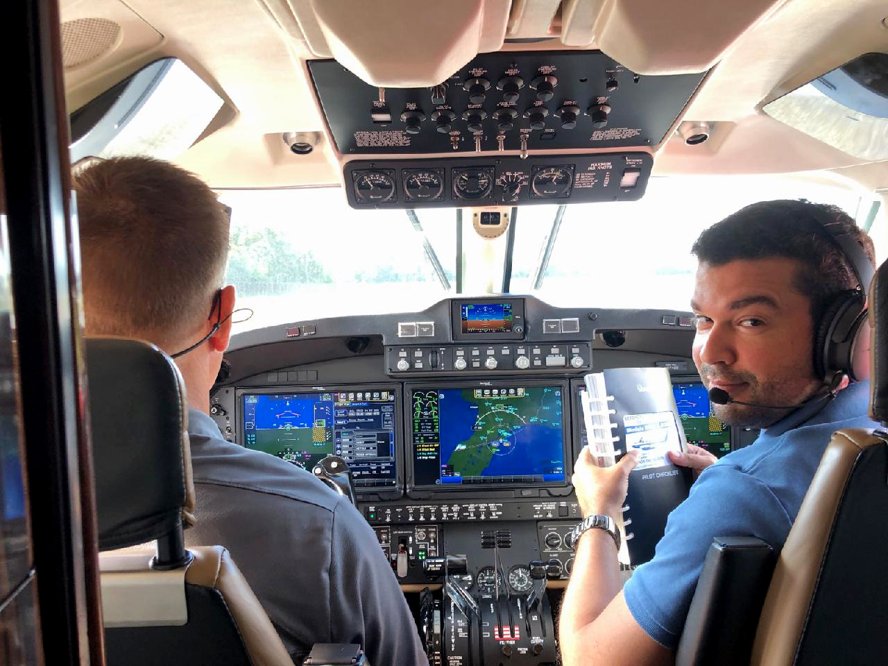 KingAir 350i Cockpit