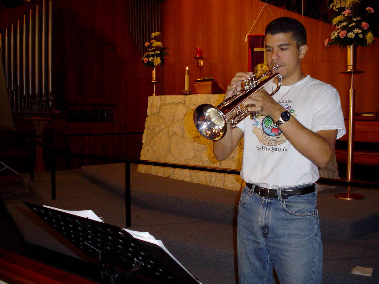 Trumpet Playing