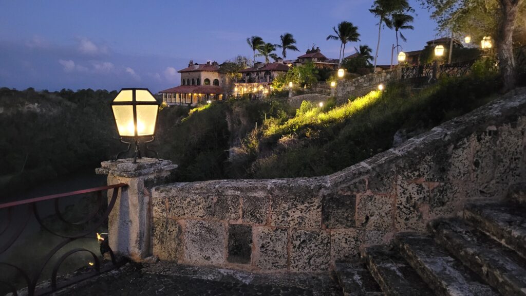 Altos de Chavon evening Dining